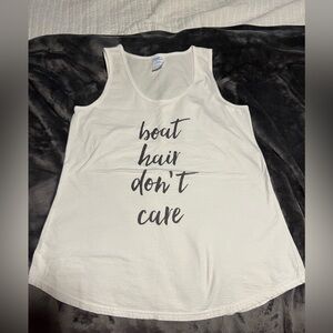 Boat Hair Don’t Care tank